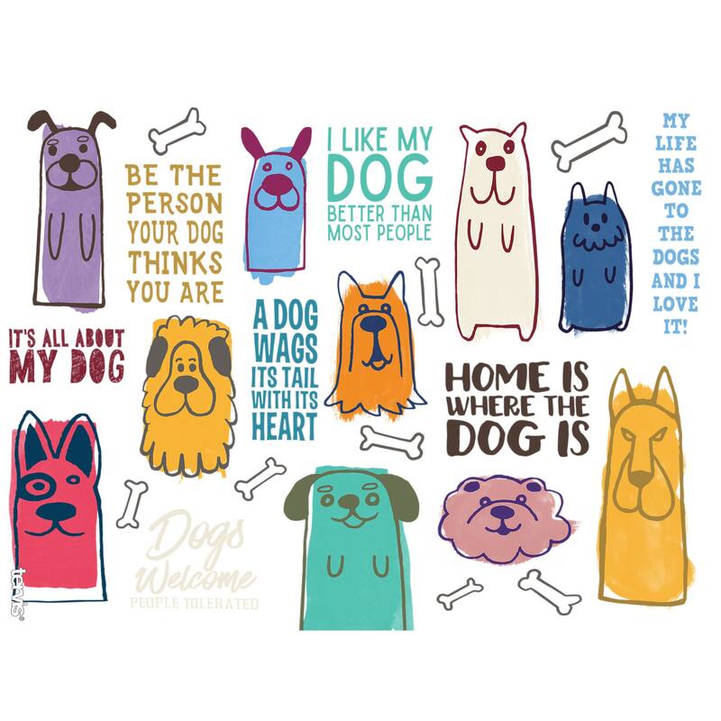 Tervis Dog Sayings Made in USA Double Walled Insulated Travel Tumbler, Classic - 24oz