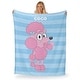 preview thumbnail 2 of 3, Bluey Roll Call Coco Silk Touch Throw Blanket