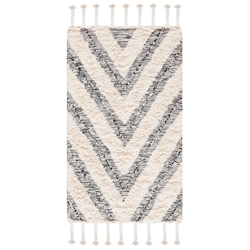 SAFAVIEH Hand-knotted Kenya Alicija Southwestern Tribal Wool Rug
