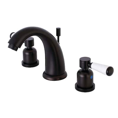 Kingston Brass Paris 1.2 GPM Widespread Bathroom Faucet with Porcelain