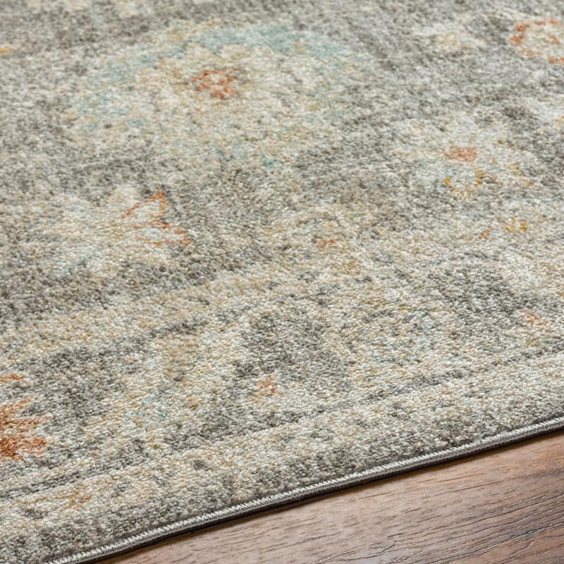 Livabliss Bitlis Faded Classic Floral Area Rug