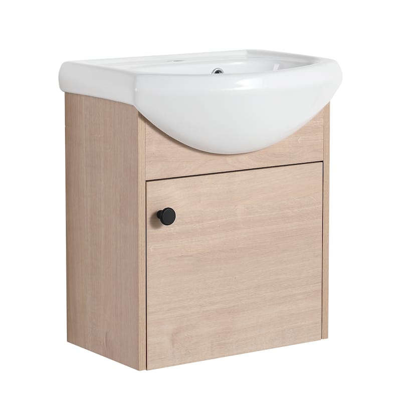 Topcraft Small Bathroom Vanity with Sink