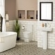 preview thumbnail 7 of 14, Design House Ventura Espresso Bathroom Medicine Cabinet Mirror