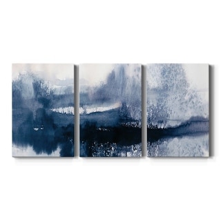 Indigo Tides- Premium Gallery Wrapped Canvas - Ready to Hang - Bed Bath ...