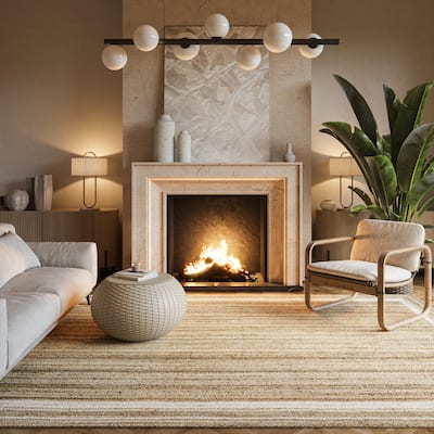 Nuloom Rikki Coastal Braided Jute Area Rug