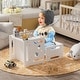 preview thumbnail 7 of 13, PAKASEPT Montessori Weaning Table and Chair Set, Kids Table and Chair Set