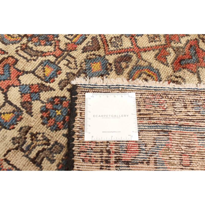 ECARPETGALLERY Hand-knotted Andelz Cream Wool Rug - 3'3 x 7'1