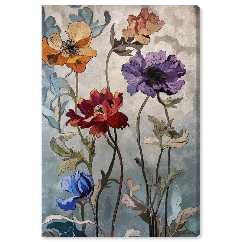 Hued Blossom I Canvas by Art Remedy, Gallery Wrapped - 16" x 24"