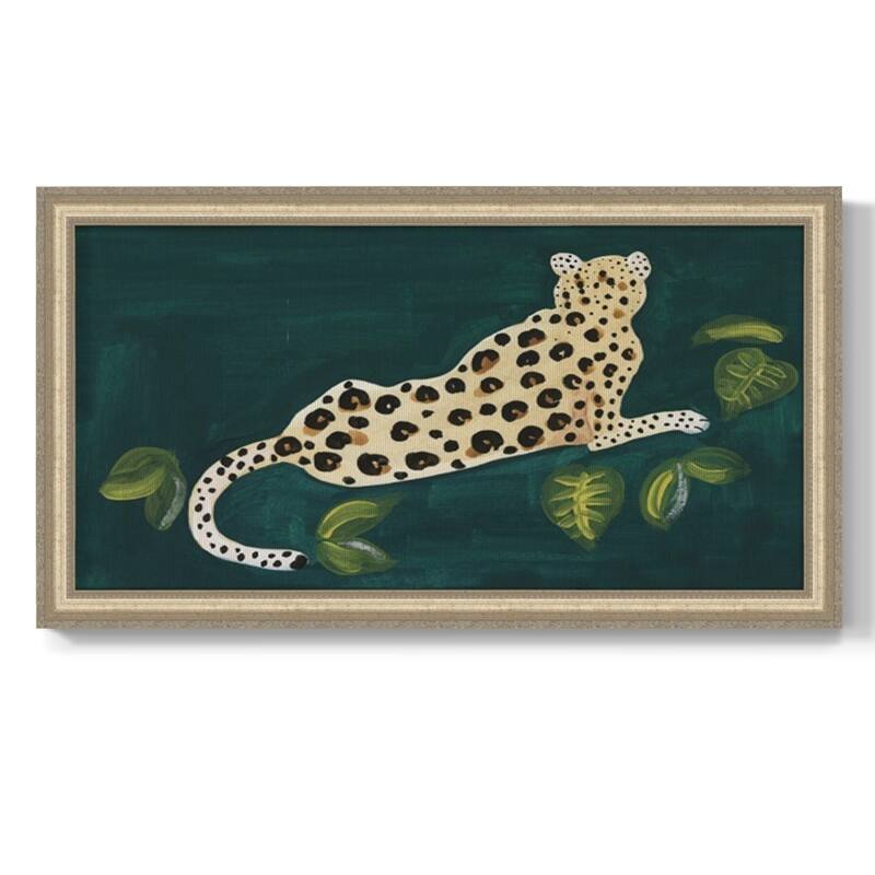 Lethargic Leopard I Premium Framed Canvas- Ready to Hang