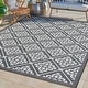 preview thumbnail 111 of 114, Gertmenian Solterra Bohemian Moroccan Global Weather Resistant Polypropylene Flatweave Indoor/ Outdoor Area Rug Collection