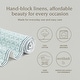 preview thumbnail 2 of 91, Over&back Hand-Blocked Printed Cotton Table Runner - Machine Washable