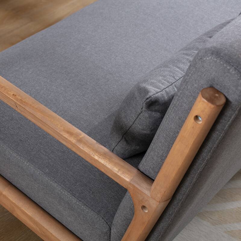 Aston Modern Solid wood Accent Chair