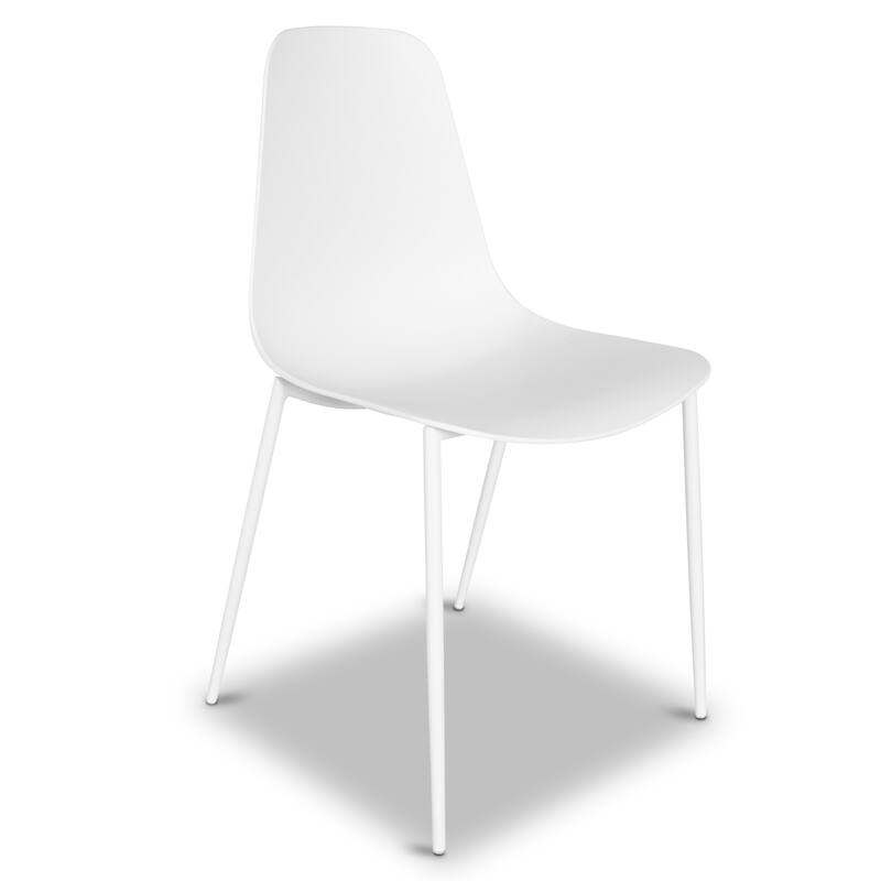 Poly & Bark Isla Modern Dining Chairs (Set of 4) - Indoor or Outdoor Use