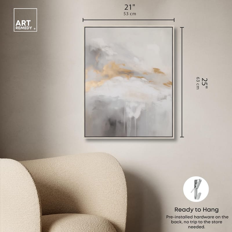 Mellowed Mist I Canvas by Art Remedy