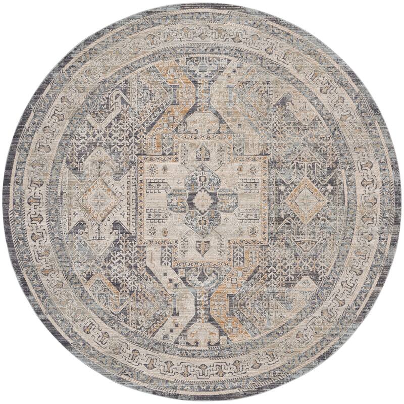 Nourison Nyle Vintage Persian Medallion Boho Area Rug
