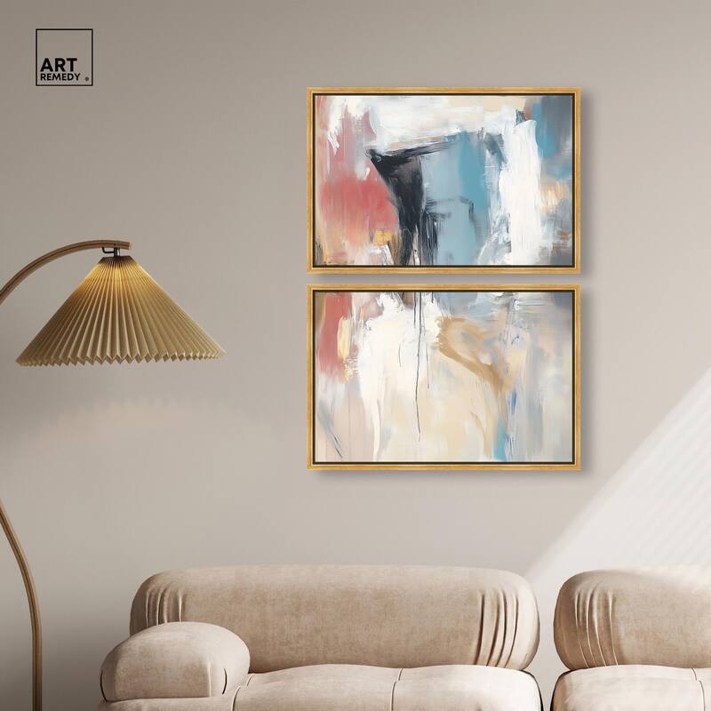 Sanctuary IV Canvas Set of 2 by Art Remedy