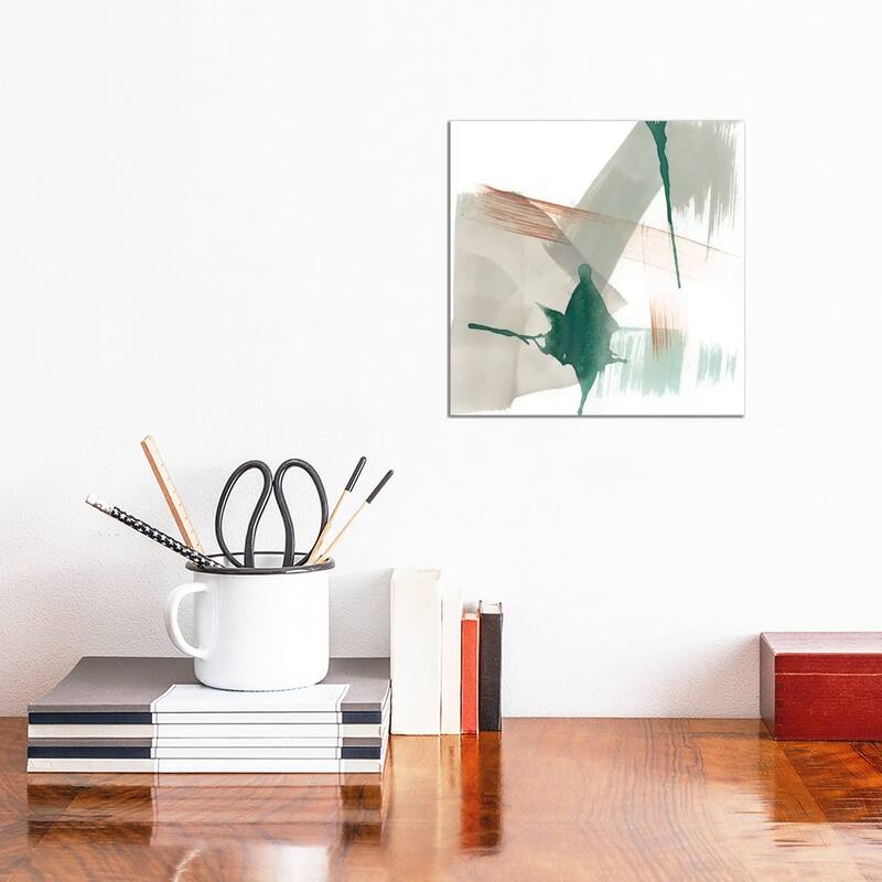 iCanvas "Earthy Gestures VI" by Jennifer Goldberger Canvas Print - 12x12x1.5