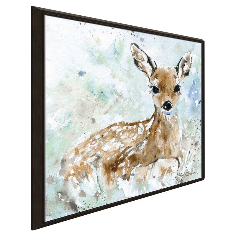 "Fawn" by Carol Robinson Print on Floating Canvas