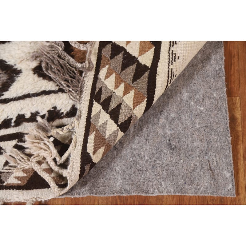 Tribal Anatolian Runner Rug Handmade Turkish Wool Carpet - 3'5"x 12'9"