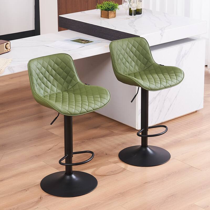Counter Height Modern Barstools Set of 2 Kitchen Bar stools Side Counter Stools