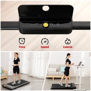 Flat Walker Treadmill - Black