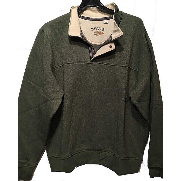 orvis signature fleece pullover
