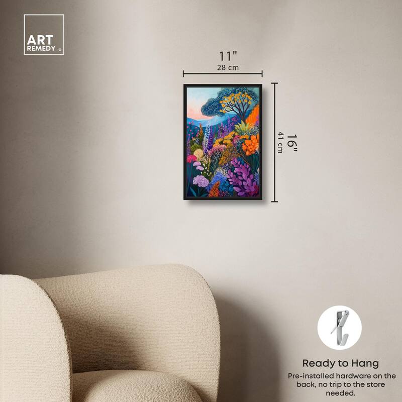 Solara's Bloom Canvas by Art Remedy