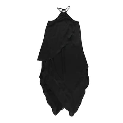 Bar Iii Womens Draped Asymmetrical Dress