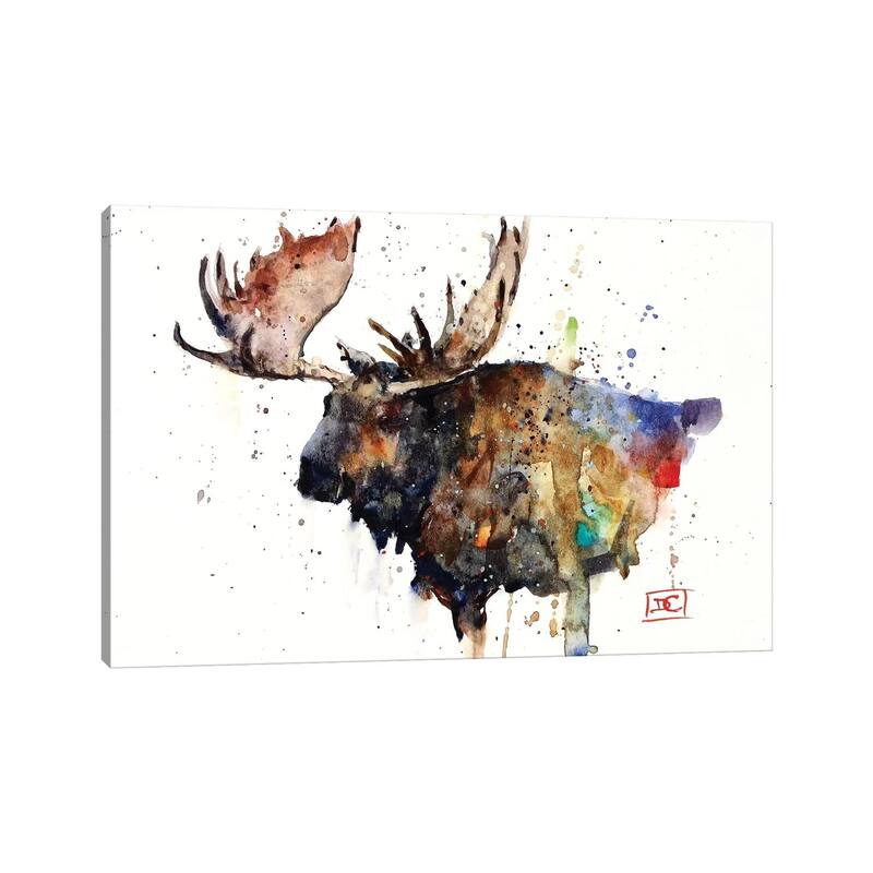 iCanvas "Northern Bull" by Dean Crouser Canvas Print