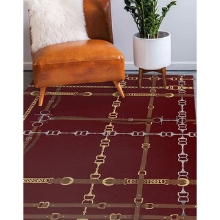 BRIDAL & BITS PLAID Area Rug By Kavka Designs - Bed Bath & Beyond ...
