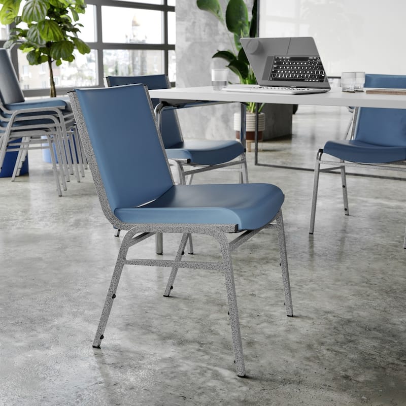 Heavy Duty Stack Chair - 21"D x 19.75"W x 31.25"H
