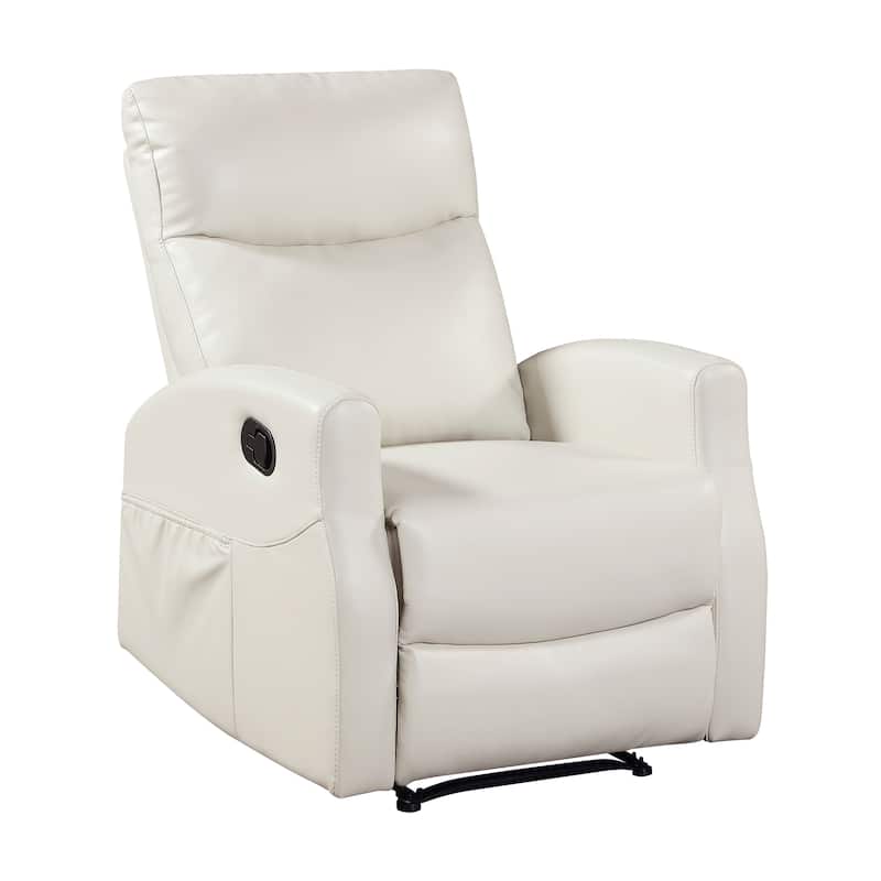 Centralia Faux Leather 3-Piece Manual Double Reclining Sofa Set