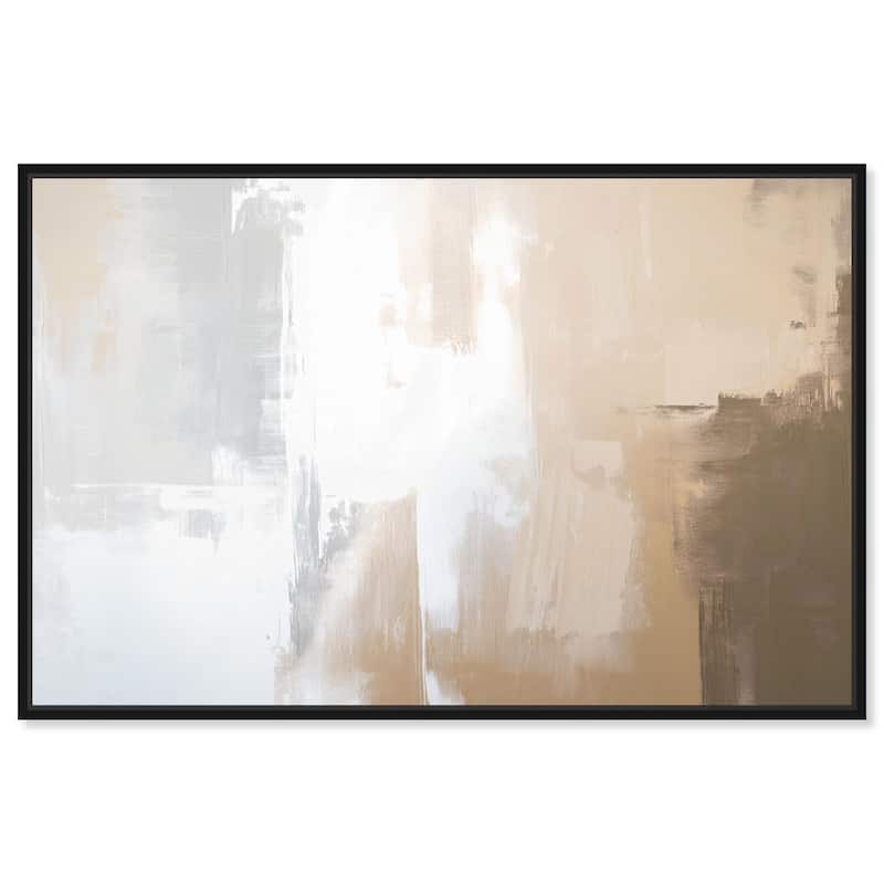 Solace in Softness I Canvas by Art Remedy - 36" x 24" - Black