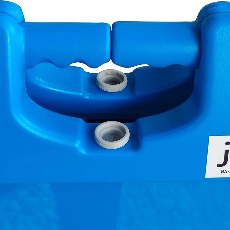 Jumbl A Frame Sandwich Board – 24 x 36” Display Sidewalk Sign with PVC Sign Protector (Blue)