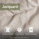 preview thumbnail 12 of 11, Madison Park Donovan 7 Piece Jacquard Comforter Set with Throw Pillows