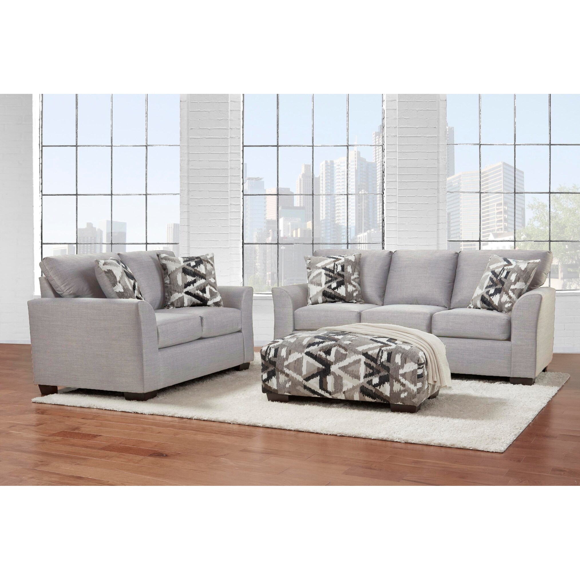 SofaTrendz Josie Sofa Loveseat Ottoman 3Pc Set Bed Bath Beyond