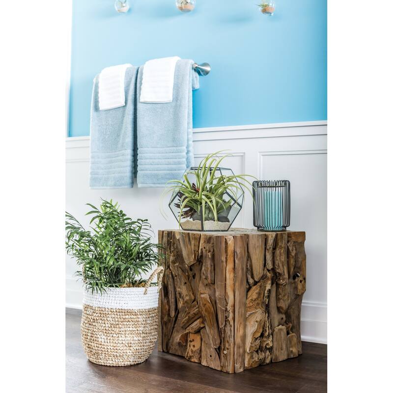 Uttermost Teak Root Bunching Cube