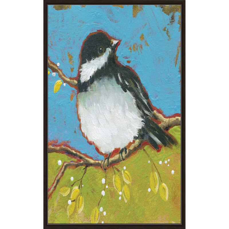 "Bright Bird II" by Carol Robinson Print on Floating Canvas