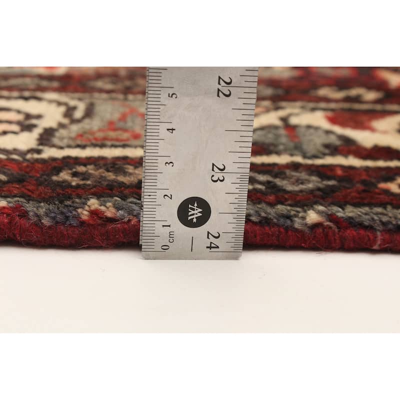 ECARPETGALLERY Hand-knotted Anadol Red Wool Rug - 3'2 x 9'3