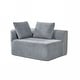 preview thumbnail 17 of 68, Christopher Knight Home - Olivia Curved Foam Sofa Set - 116"L