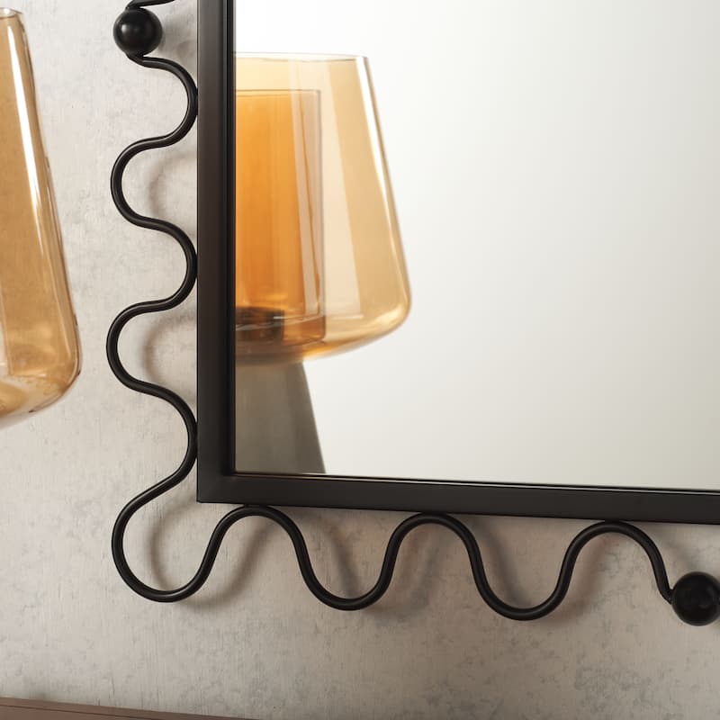 SAFAVIEH Home Cinq 24-inch Mirror - 39"W x 29"D x 4"H