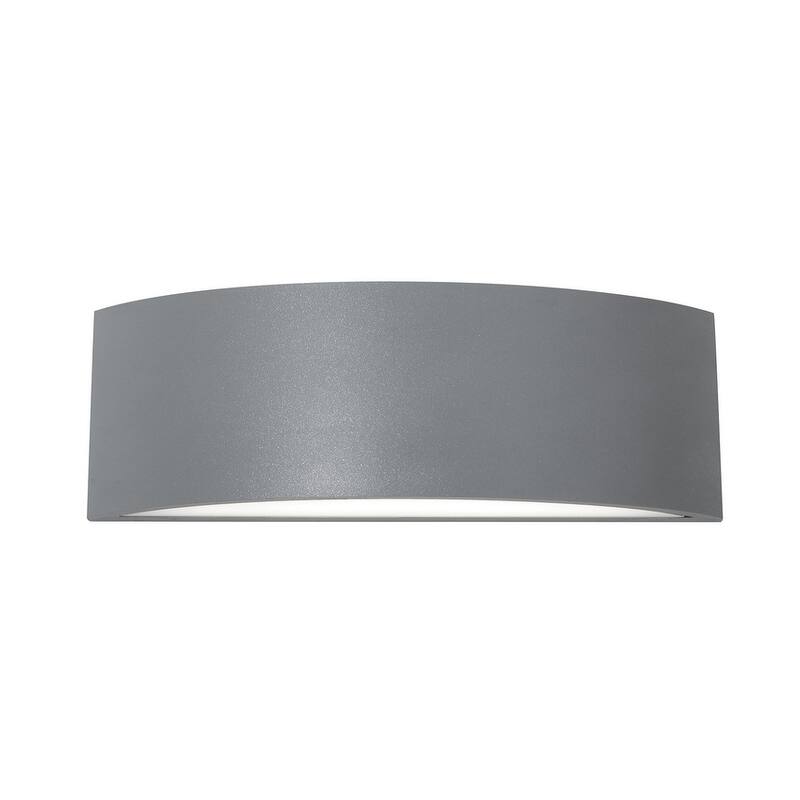 AFX CELW1207LAJUD Celia 7" Tall LED Outdoor Wall Sconce - Textured Grey
