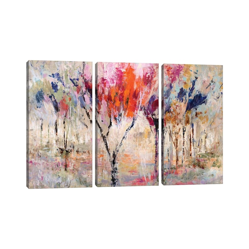 iCanvas "Forest's Flair" by Jodi Maas 3-Piece Canvas Wall Art Set