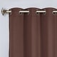 preview thumbnail 19 of 129, Superior Solid Machine Washable Room Darkening Grommet Curtains, Set of 2