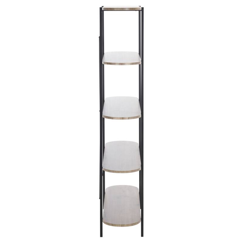SAFAVIEH Figaro 5-Tier Shelf Etagere Bookcase - 47"W x 13"D x 71"H