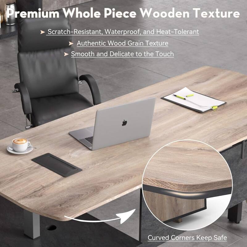 Adjustable L Shape Executive Desk With Shelves Drawers Memory Controller Height Adjustment