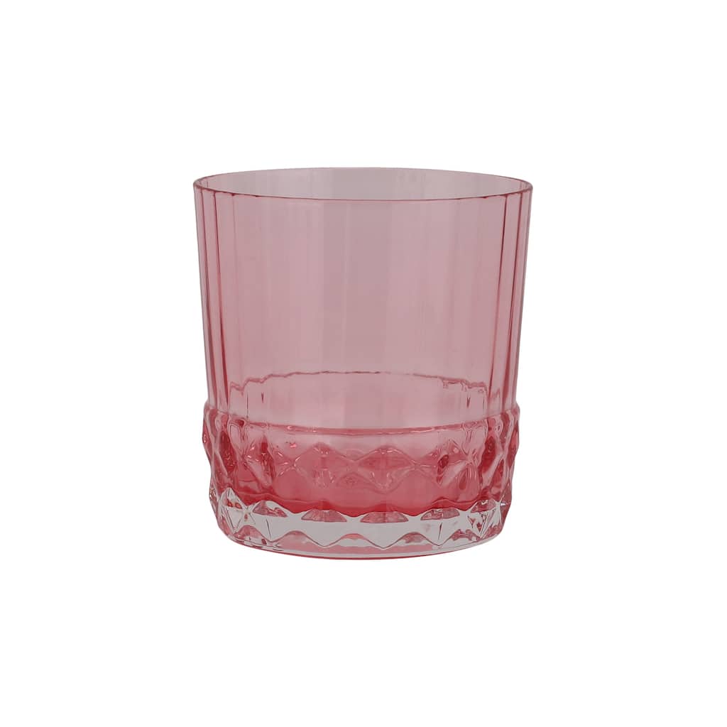 viva by VIETRI Deco Pink Short Tumbler