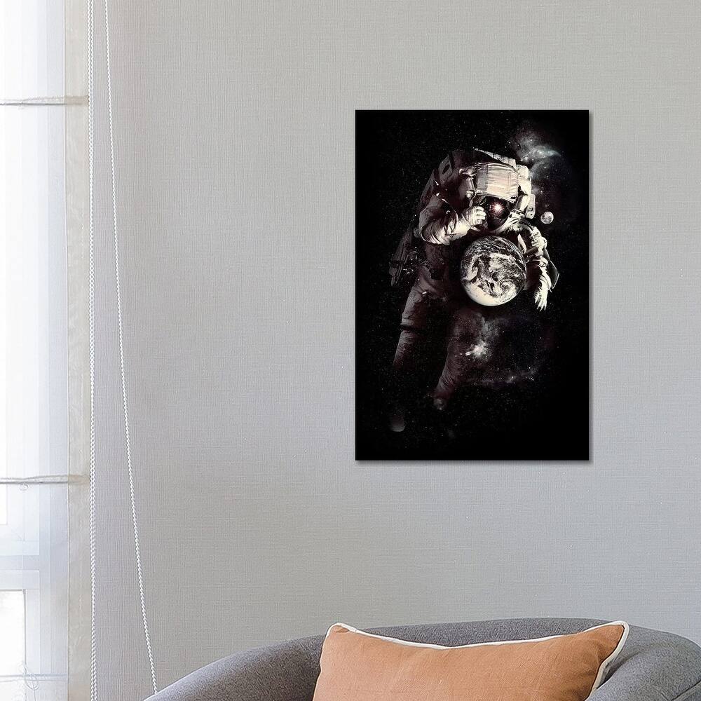 iCanvas "It's A Small World After All" by Nicebleed Canvas Print