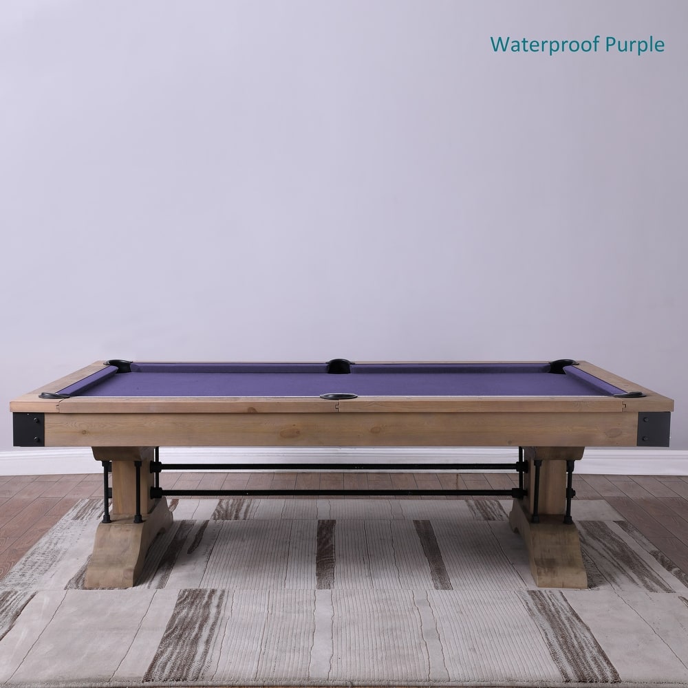 Manchester Slate Pool Table W/O Dinning top & Bench