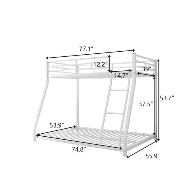 Metal Floor Bunk Bed Bed Bath & Beyond 35994003